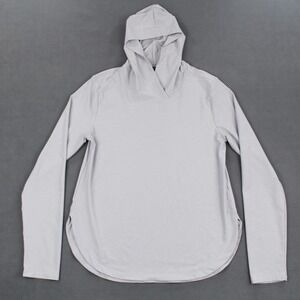 Southern Tide Hoodie Womens Size S Gray Linley Brrr-illiant Performance Pullover